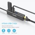 Choetech U02 4合1 USB-C 轉 RJ45 集線器