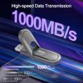 Netac US9 USB3.2 Gen2(USB-A+USB-C) USB Drive 鋅合金OTG 雙用手指-512GB