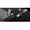 Netac US5 USB3.2 Gen2(USB-A+USB-C) USB Drive 鋅合金OTG 雙用手指-128GB