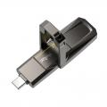 Netac US5 USB3.2 Gen2(USB-A+USB-C) USB Drive 鋅合金OTG 雙用手指-512GB
