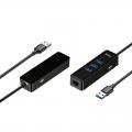Netac WF12 USB3.0 轉 USB3.0 & RJ45 集線器