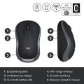 Logitech 羅技M186 WIRELESS MOUSE 無線滑鼠(1000dpi)