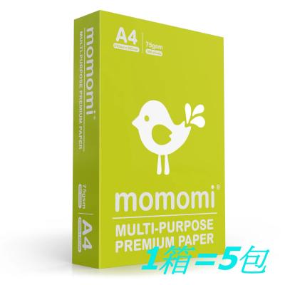 Momomi  75G (A4) Copy Paper 特白影印紙-(5包/箱)-箱裝