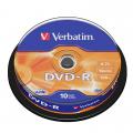 Verbatim #43523 DVD-R 16X 4.7GB (10pcs)