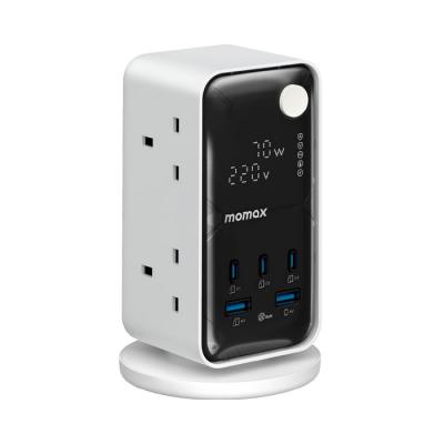 Momax US25UKW 70W 1-Charge Work-Flow 6 插座電源盒(USBA+Cx3& A x2)