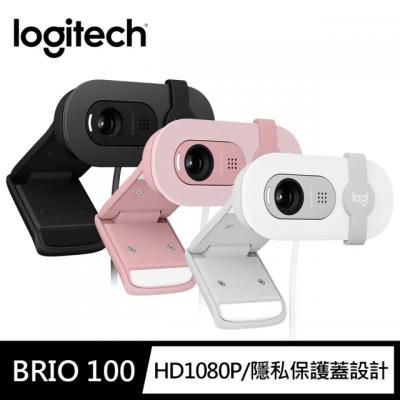 Logitech BRIO100 Full HD1080P 高清網路攝影機HD Webcam