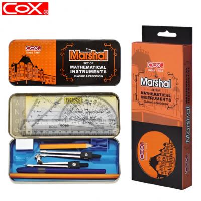 COX MARSHAL 圓規鐵盒套裝-(11件套)