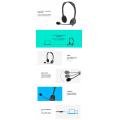 Logitech H111 立體聲耳機麥克風(3.5mm Plug)