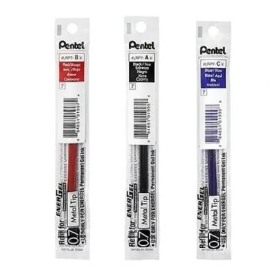 Pentel LR7-CX 0.7mm Metal Tip Refill for Energel