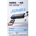 Ulanzi CR3  (Type-C + USB-A) 4.0 速率狂飆高質鋁金屬 三合一高效讀卡器